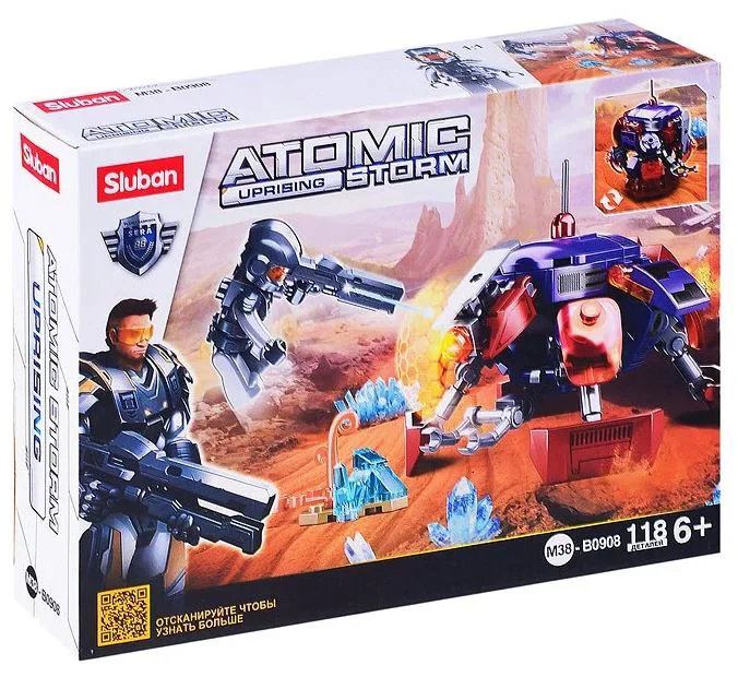 Constructor Sluban Atomic Storm Command R foto