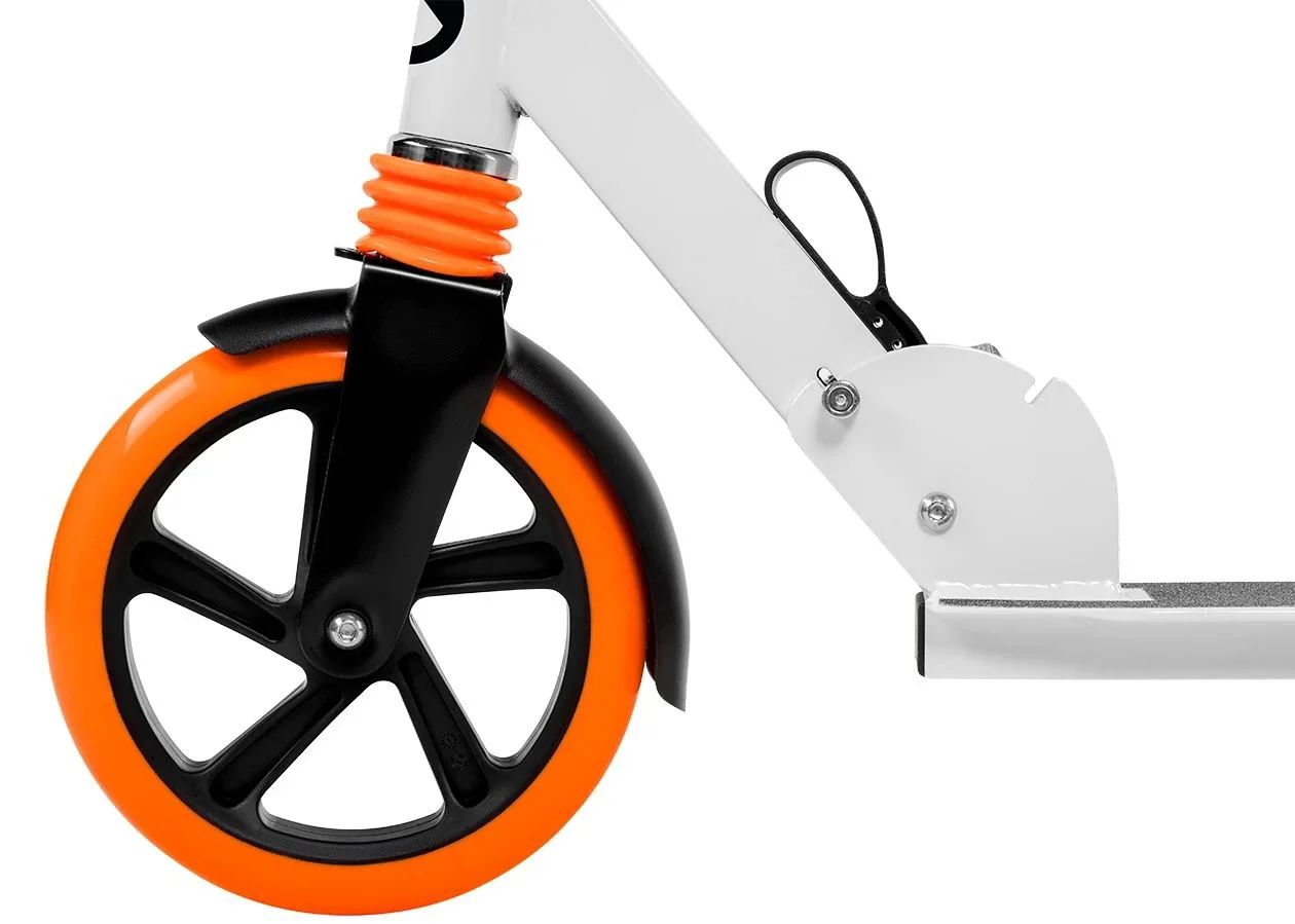 Trotineta Lionelo Luca Alb Orange foto