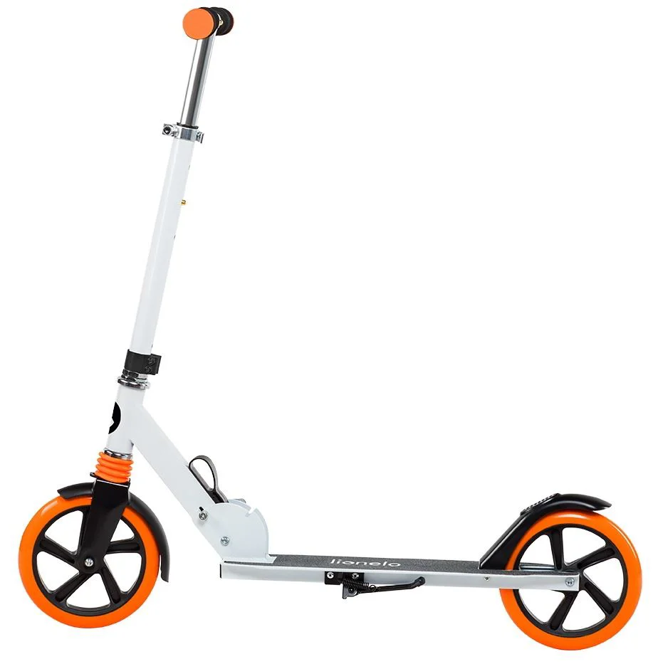 Trotineta Lionelo Luca Alb Orange foto