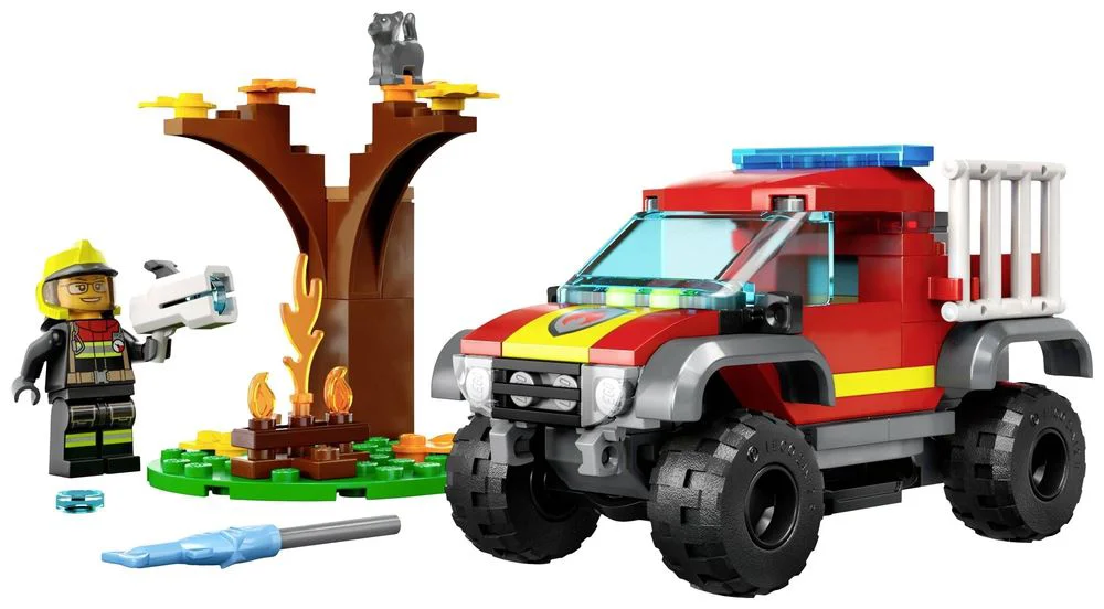 LEGO City - 4x4 Fire Truck Rescue foto