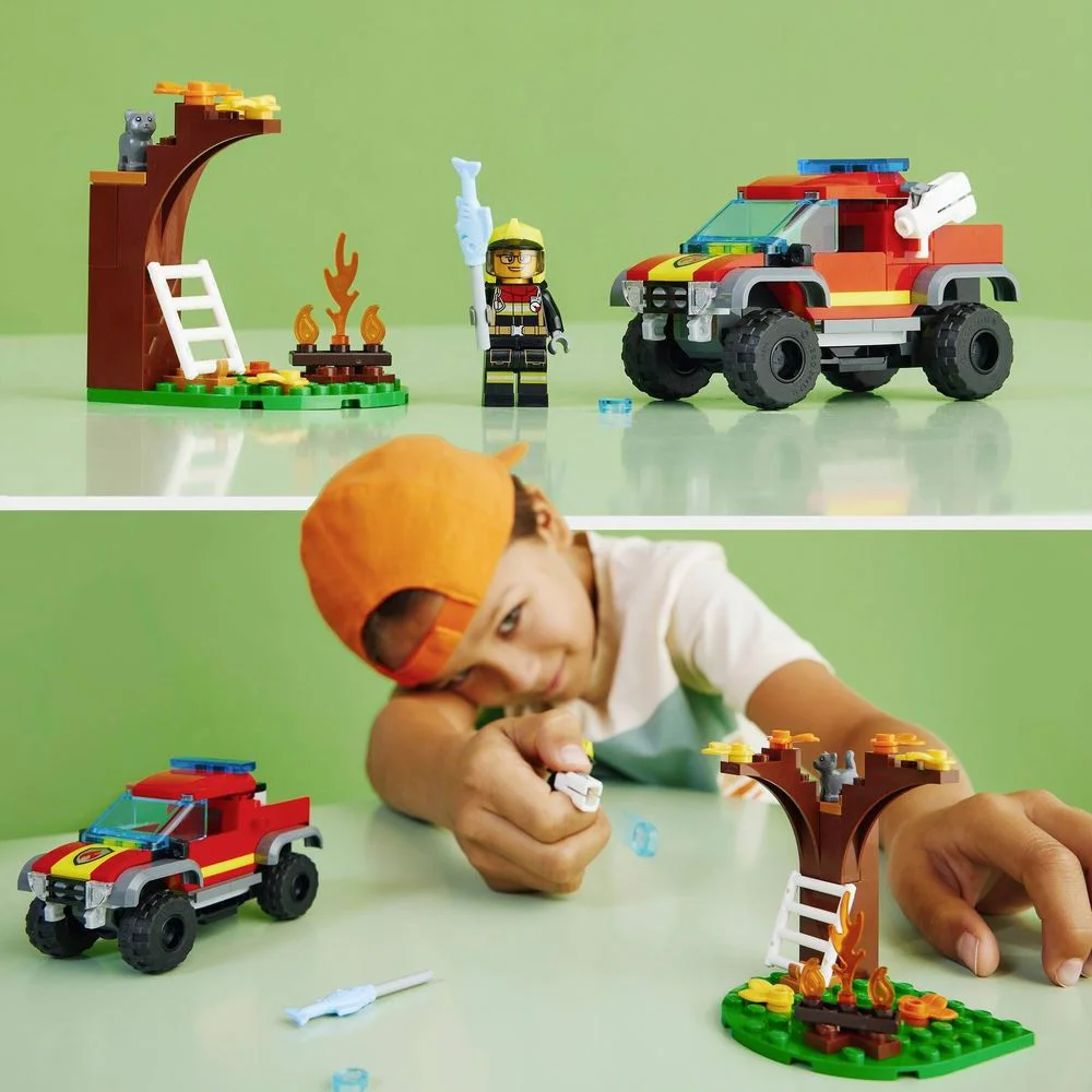 LEGO City - 4x4 Fire Truck Rescue foto