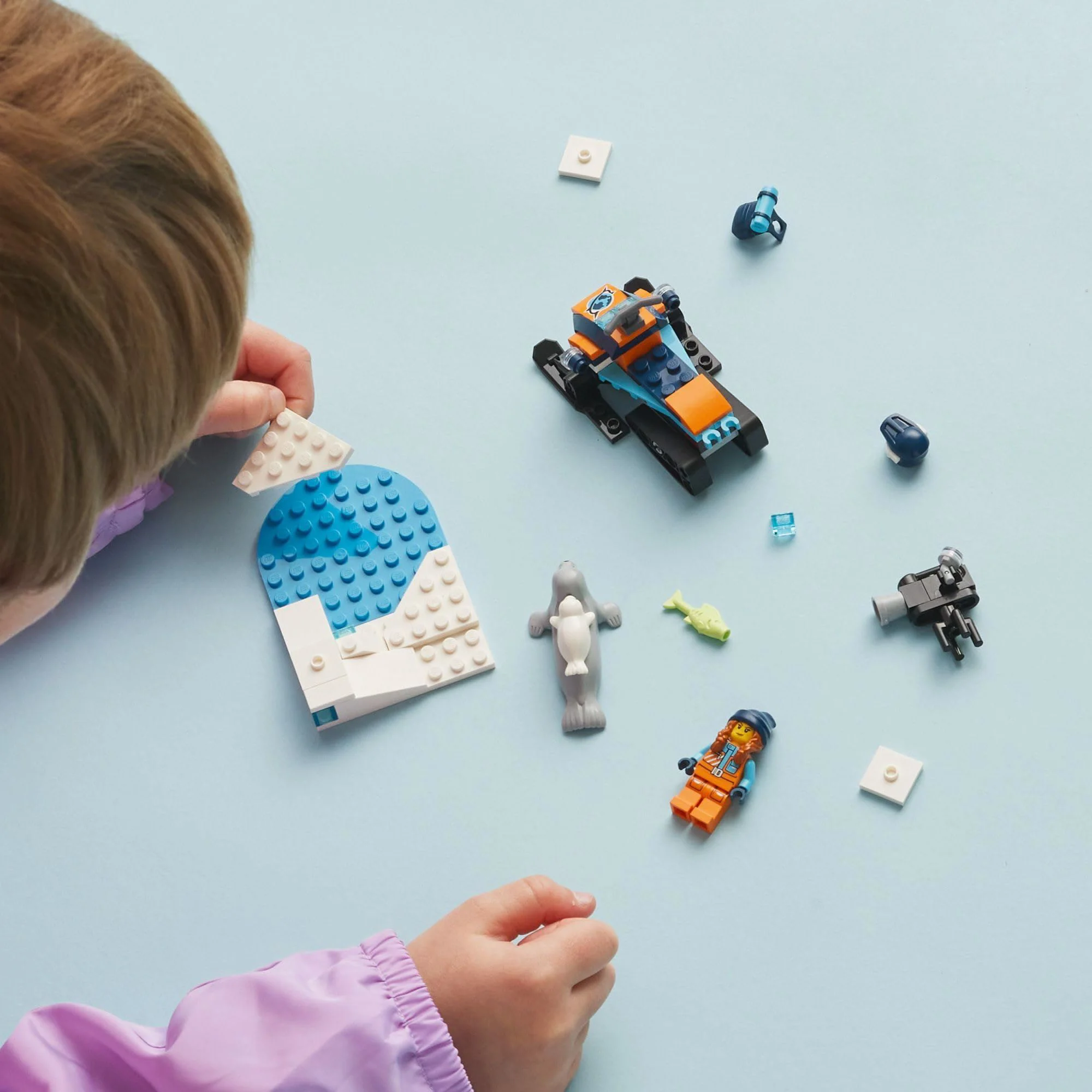 LEGO City - Arctic Explorer Snowmobile foto