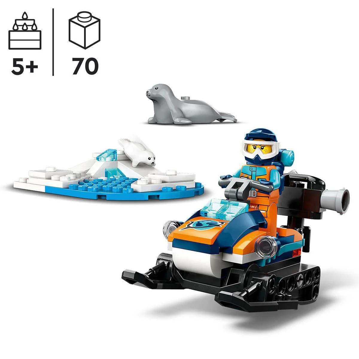 LEGO City - Arctic Explorer Snowmobile foto
