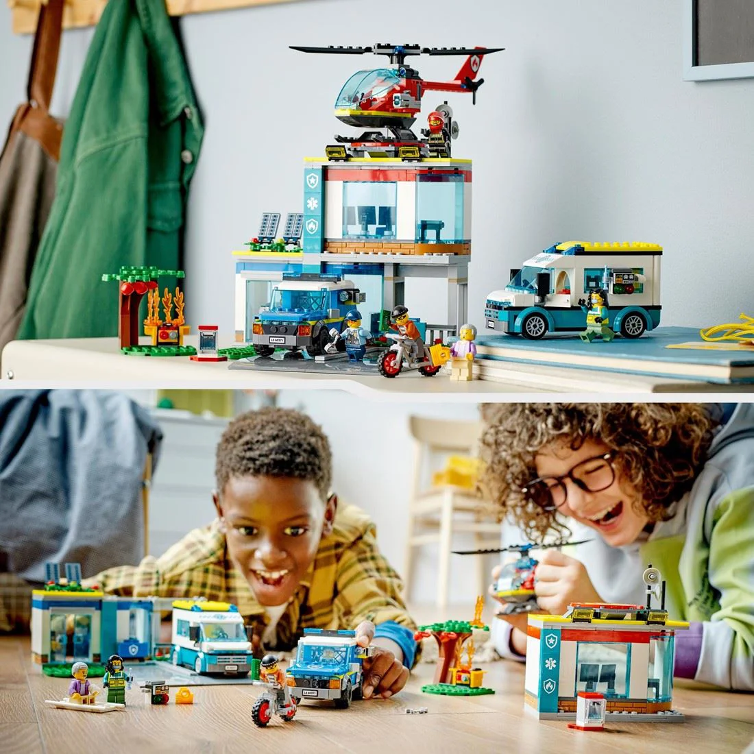 LEGO City - Emergency Vehicles HQ foto