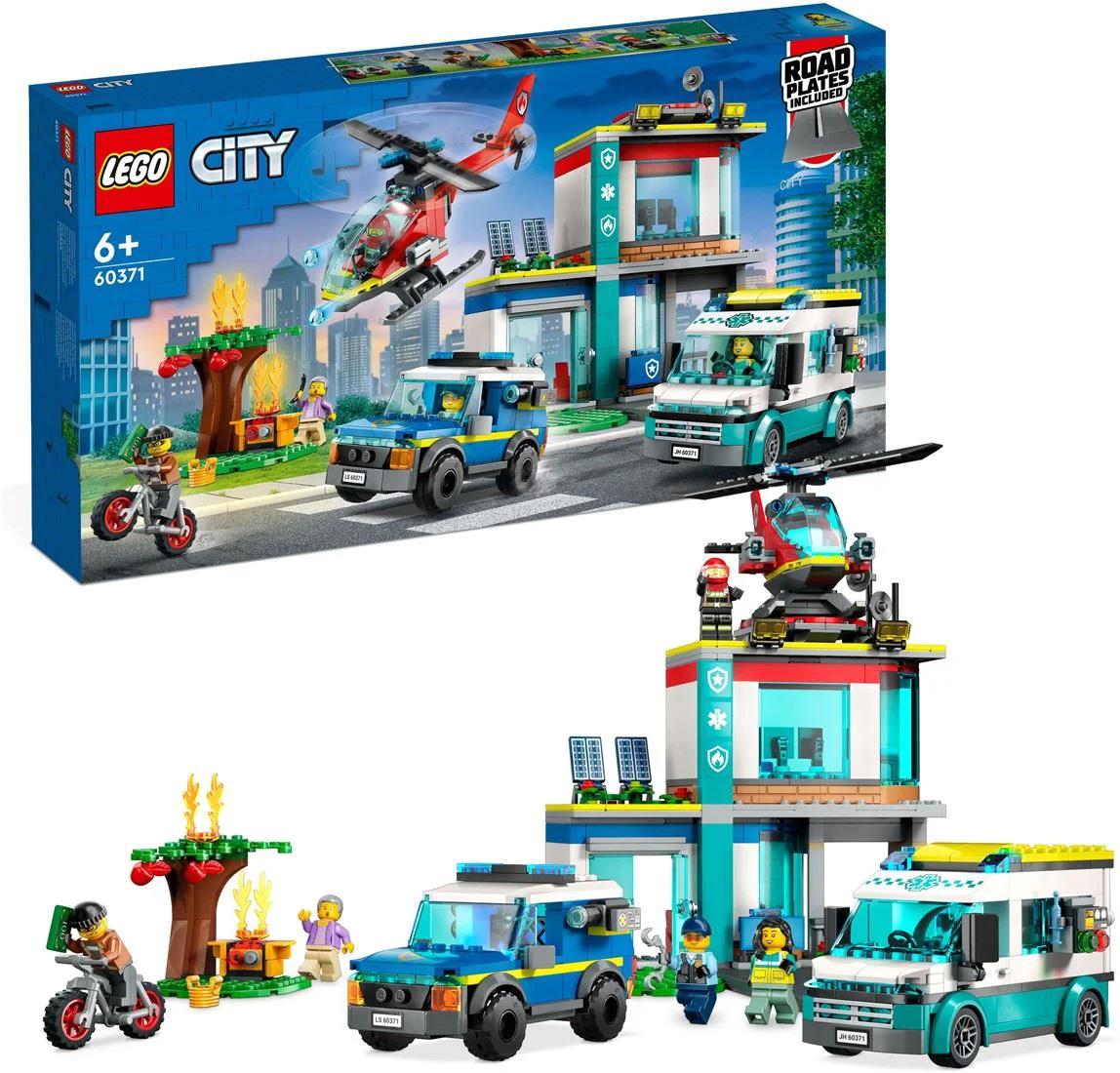 LEGO City - Emergency Vehicles HQ foto
