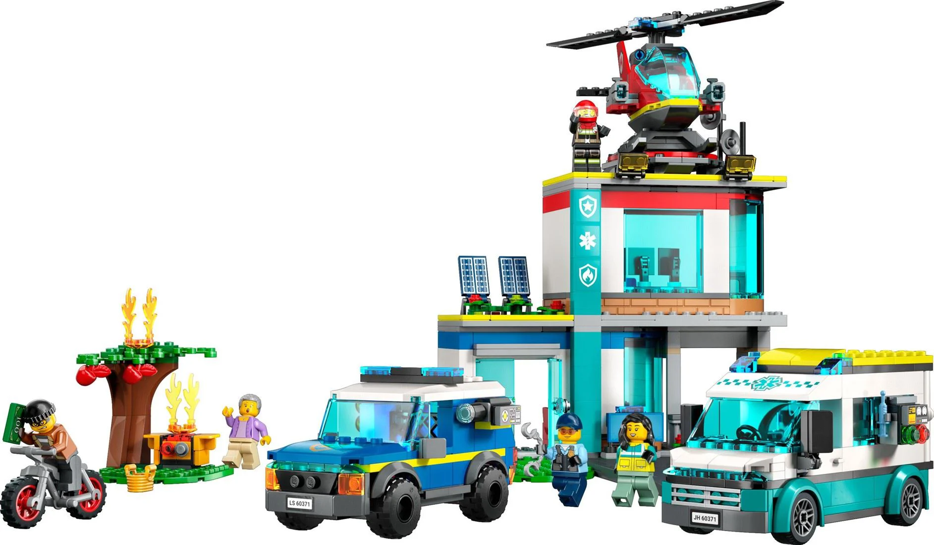 LEGO City - Emergency Vehicles HQ foto
