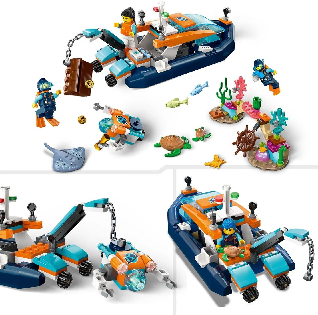 LEGO City - Explorer Diving Boat foto