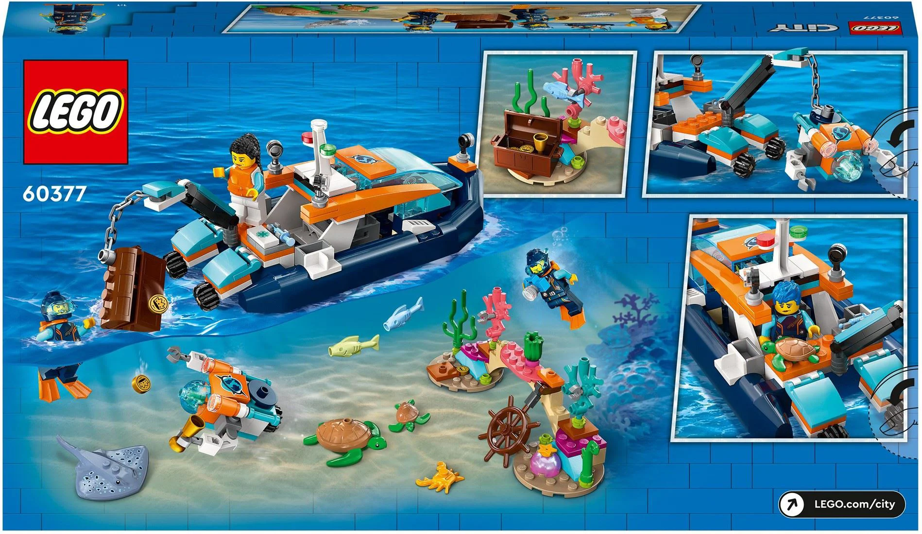 LEGO City - Explorer Diving Boat foto