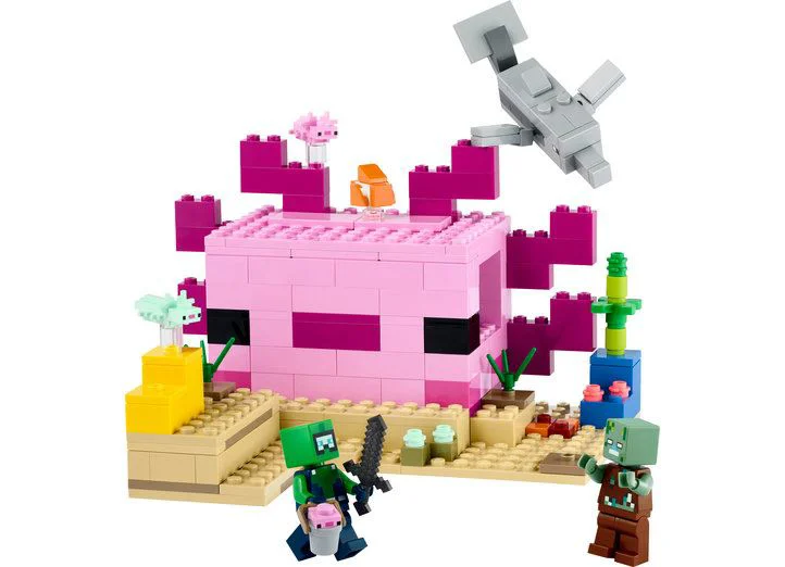 LEGO Minecraft Дом Аксолотля foto