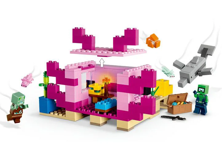 LEGO Minecraft Дом Аксолотля foto