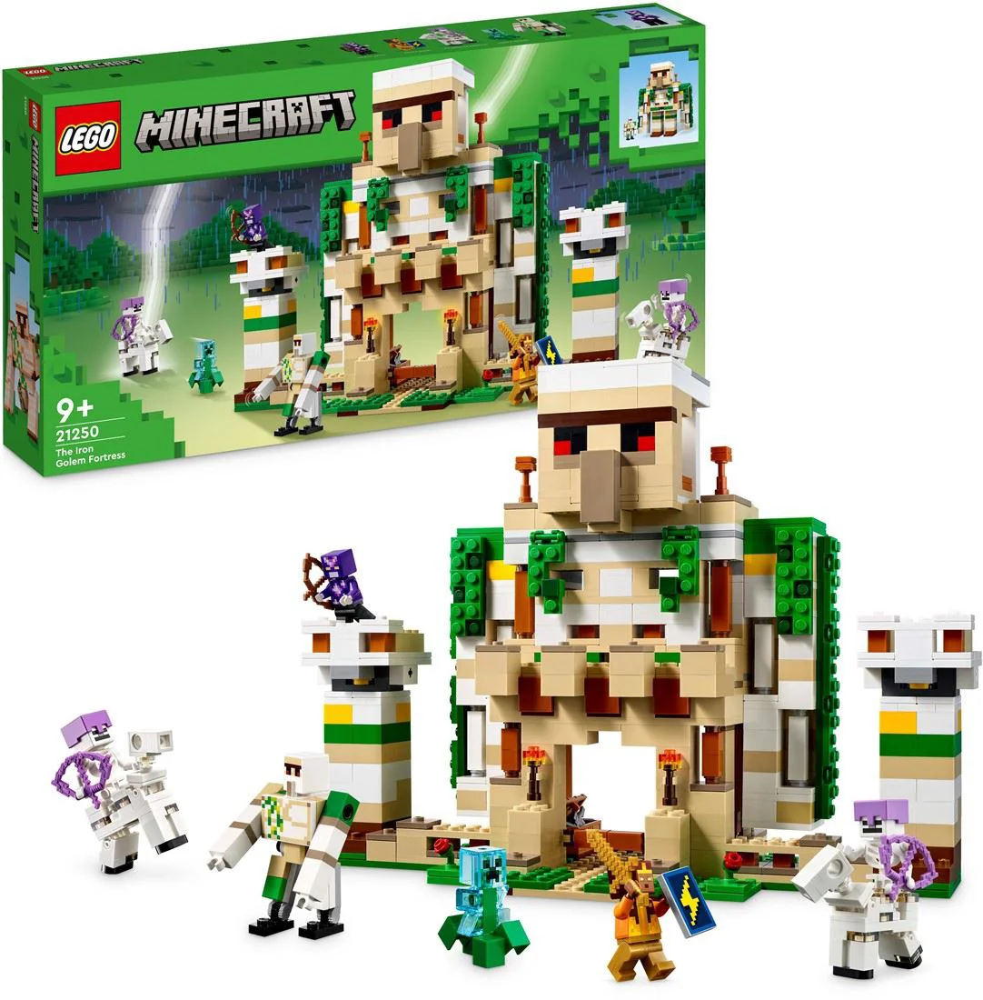Конструктор Lego Minecraft Крепость железного Голема, 868 эл. foto