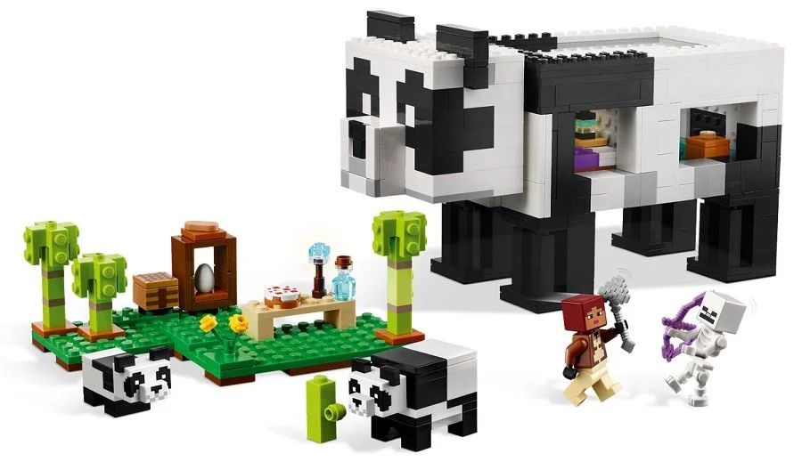Конструктор Lego Minecraft Дом панды, 553 эл. foto