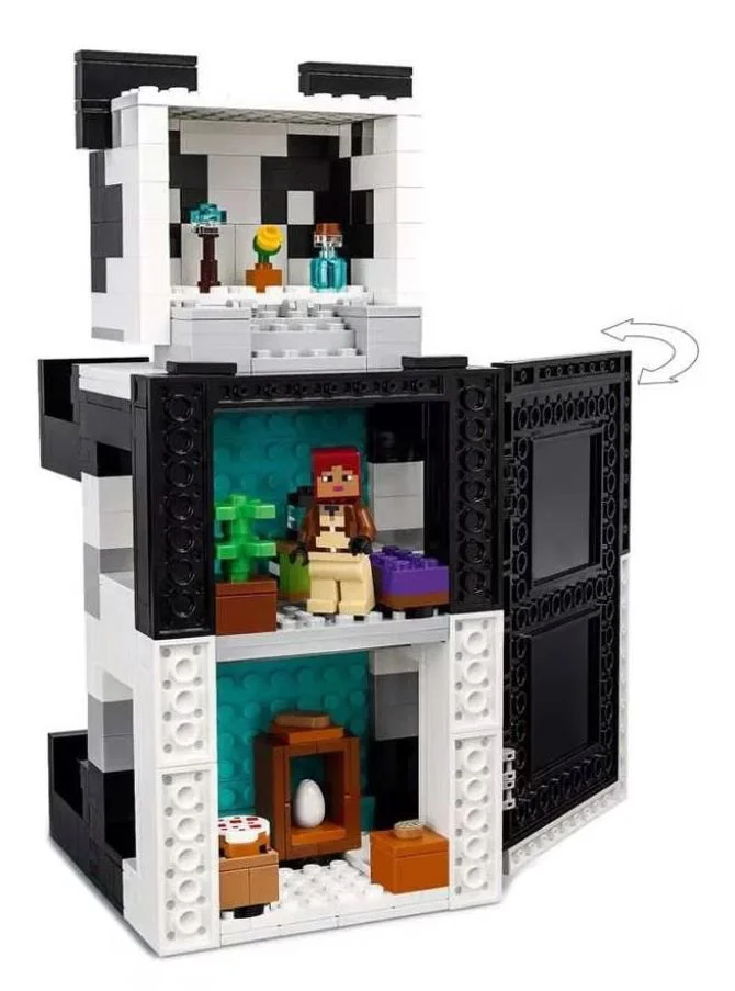 Конструктор Lego Minecraft Дом панды, 553 эл. foto
