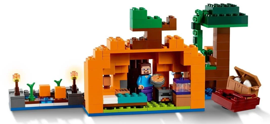 Конструктор Lego Minecraft Тыквенная ферма, 257 эл. foto