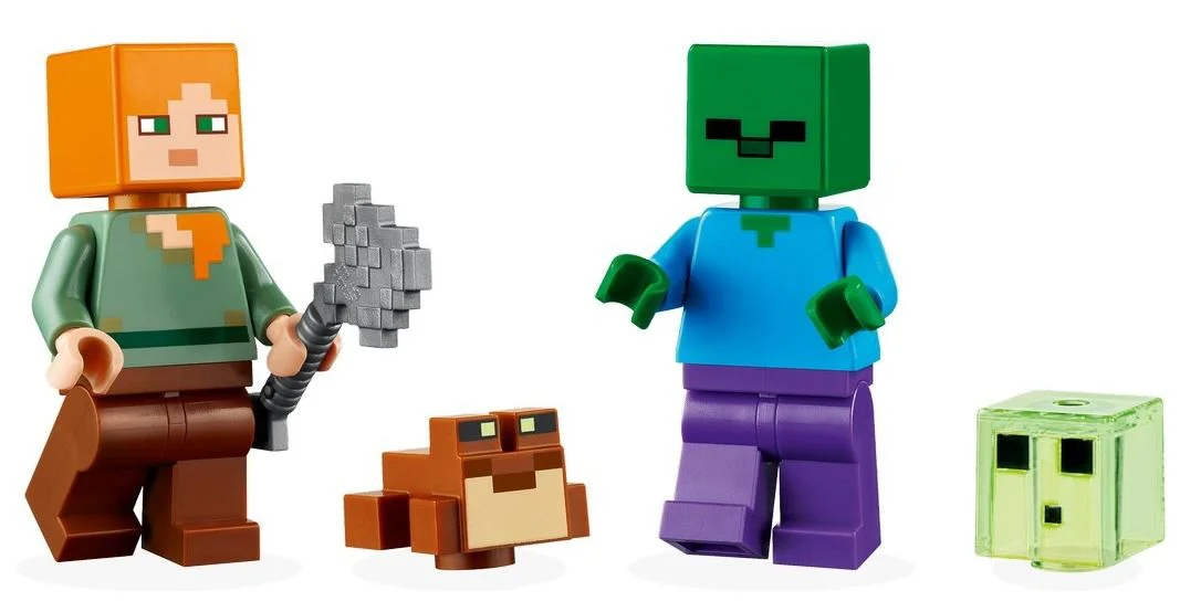 Конструктор Lego Minecraft Болотное приключение, 65 эл. foto
