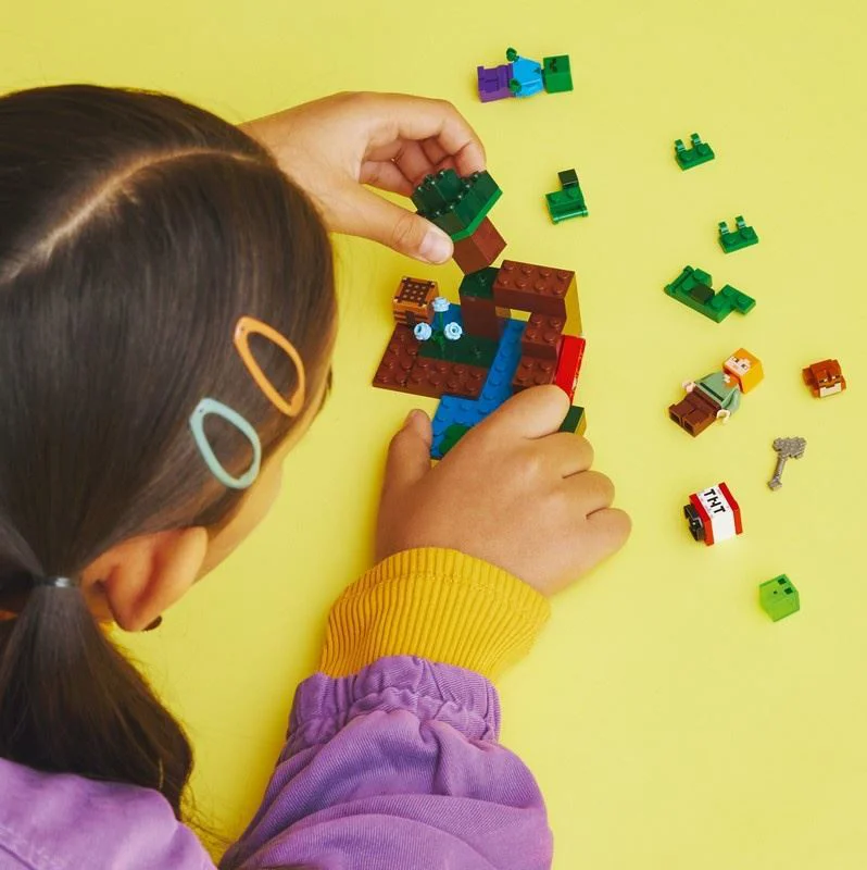Конструктор Lego Minecraft Болотное приключение, 65 эл. foto