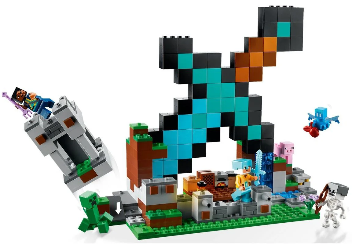 Конструктор Lego Minecraft Застава меча, 427 эл. foto