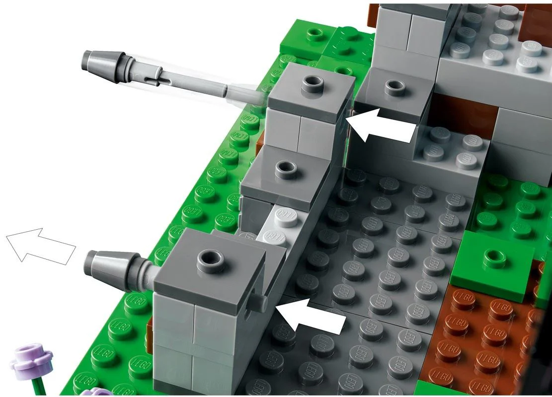 Конструктор Lego Minecraft Застава меча, 427 эл. foto