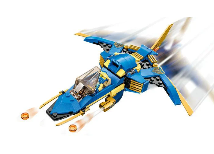 Set de constructie Lego Ninjago Avionul fulger a lui Jay, 146 el.