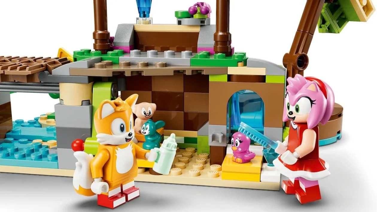 Set de constructie Lego Insula lui Amy pentru salvarea animalelor, 388 el. foto