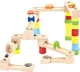 Деревянный строительный набор Bino Лабиринт Marble Run, 40 эл.