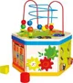 Деревянная игрушка Bino Кубик с занятиями 7 в 1 foto