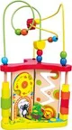 Деревянная игрушка Bino Лабиринт с шариками и фигурками foto