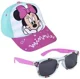 Chipiu si ochelari de soare cu protectie UV Cerda Minnie foto