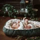 Babynest La Millou Velvet Collection - Hug Me Khaki foto