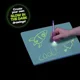 Set de creatie Keel Toys Desen fosforescent A3 cu pix invizibil foto