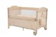 Раскладная кроватка KikkaBoo Milky Way Beige foto