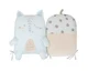 Комплект плюшевых подушек для детской кроватки KikkaBoo Little Fox