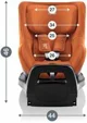 Scaun auto Britax Romer Dualfix Pro M Portocaliu foto