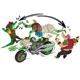 Set de joaca Motocicleta si figurina Leonardo Testoasele Ninja TMNT