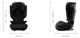Scaun auto Britax Romer Kidfix M i-Size Negru foto