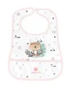 Set 3 bavete cu buzunar KikkaBoo Savanna Pink foto