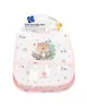 Set 3 bavete cu buzunar KikkaBoo Savanna Pink foto