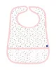 Set 3 bavete cu buzunar KikkaBoo Savanna Pink foto