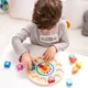 Puzzle educativ din lemn Classic World Ceas