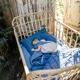 Комплект Одеяло и подушка La millou Biscuit Collection Navy, 125х105 см foto