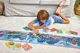Puzzle fluorescent Hape Dinozauri, 200 el.