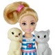 Papusa Barbie cu trenul Choo-Choo foto