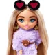 Кукла Barbie Мини Blonde Pigtails Purple Hoodie foto