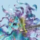 Creative Sketchbook Nebulous Stars Fantasy Horses - Water foto