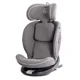 Scaun auto rotativ cu isofix BabyGo Nova 2 Gray, 40-150 cm, certificat R129