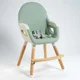 Scaun de masa transformabil BabyGo Scandi Green