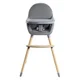 Scaun de masa transformabil BabyGo Scandi Grey