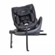 Scaun auto rotativ cu isofix BabyGo Prime Black, 40-150 cm, certificat R129