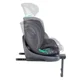 Scaun auto rotativ cu isofix BabyGo Prime Black, 40-150 cm, certificat R129