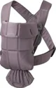 Marsupiu anatomic BabyBjorn Mini Dark Purple cu pozitii multiple de purtare, bumbac